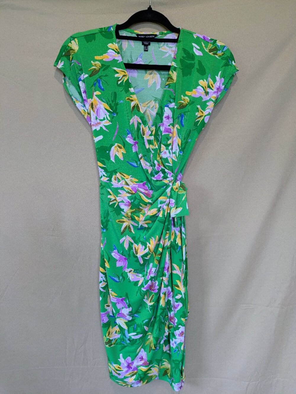 Maggie London Wrap Around Dress - Picture 2 of 8